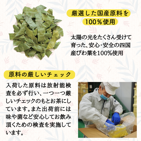 国産びわ茶