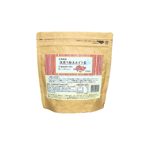 北海道産深煎り粉末あずき茶200g